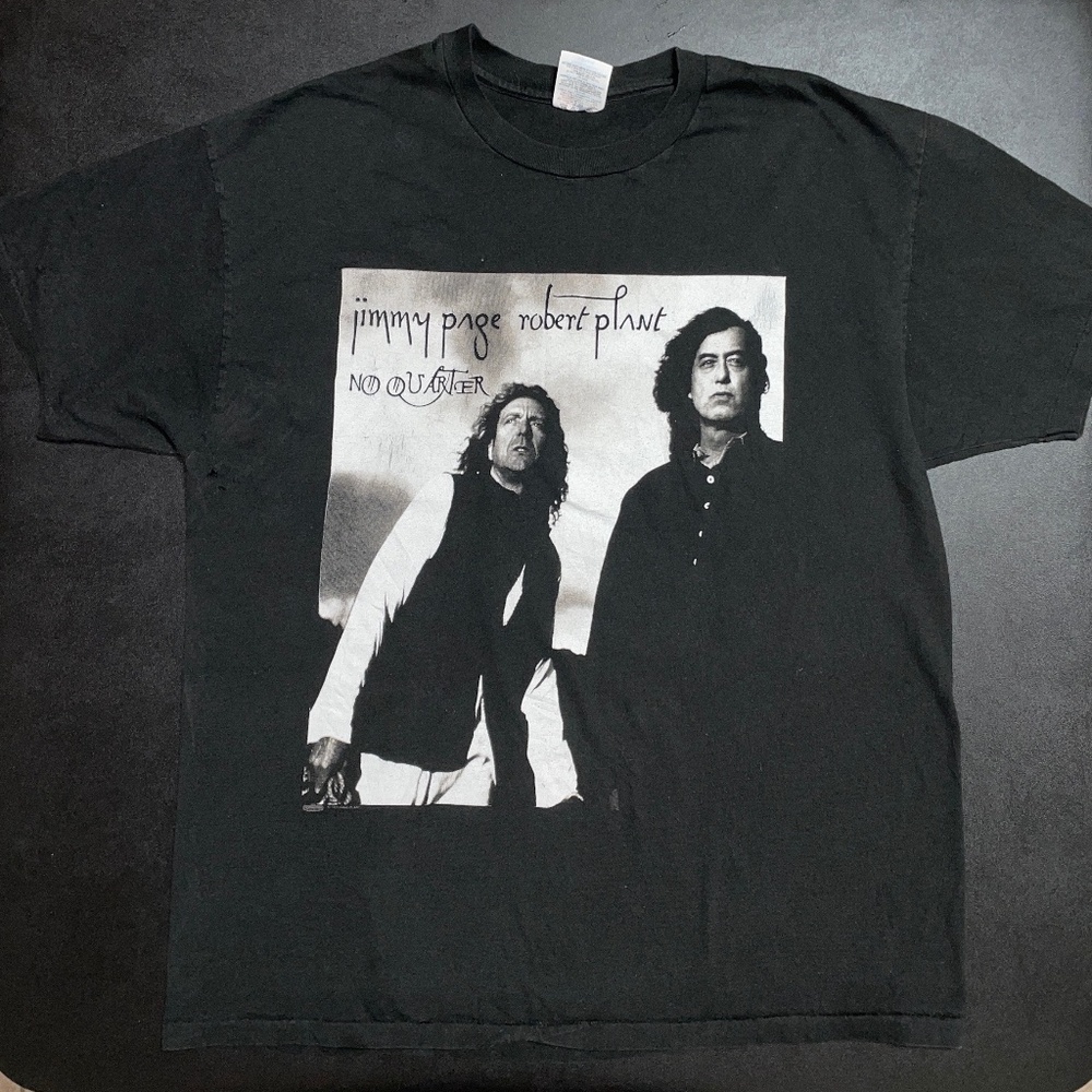 Vintage Led Zeppelin Jimmy Page Robert Plant No Quarter World Tour 1995 XL